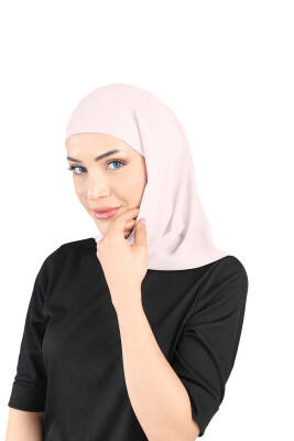 Oval Cut Scarf with Built-In Underscarf - 105