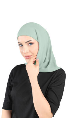 Oval Cut Scarf with Built-In Underscarf - 120
