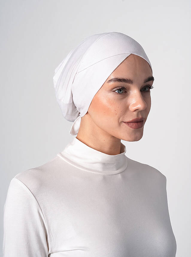 Criss-Cross Style Hijab Underscarf - 9