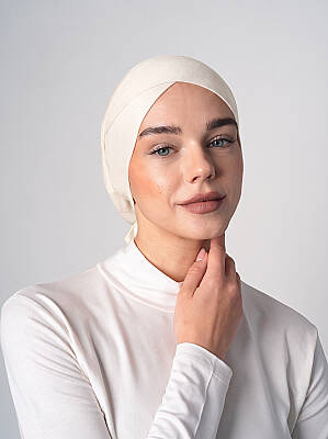 Criss-Cross Style Hijab Underscarf - 18