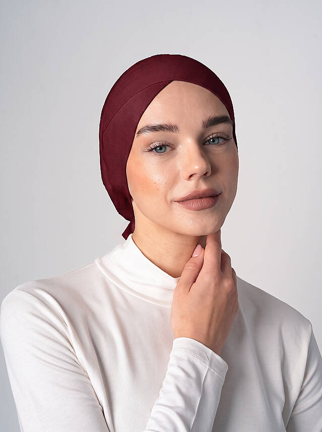 Criss-Cross Style Hijab Underscarf - 22