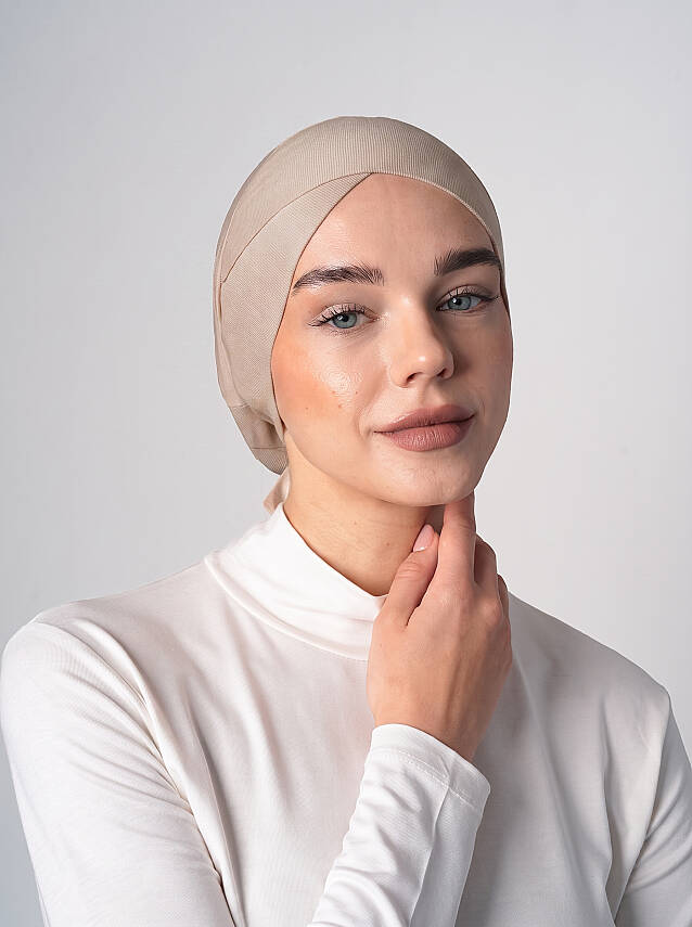Criss-Cross Style Hijab Underscarf - 37
