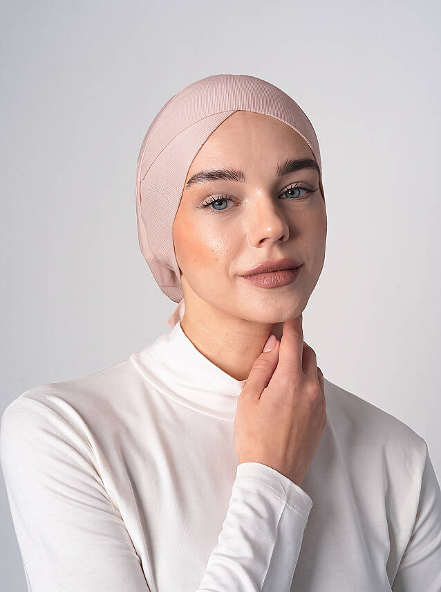 Criss-Cross Style Hijab Underscarf - 49