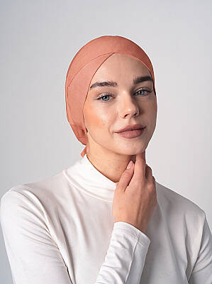 Criss-Cross Style Hijab Underscarf - 57