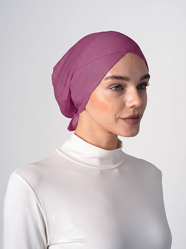Criss-Cross Style Hijab Underscarf - 124