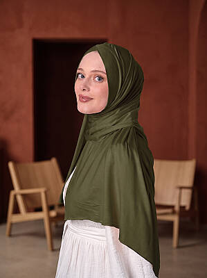 Çapraz Model Likralı Tesettür Şal