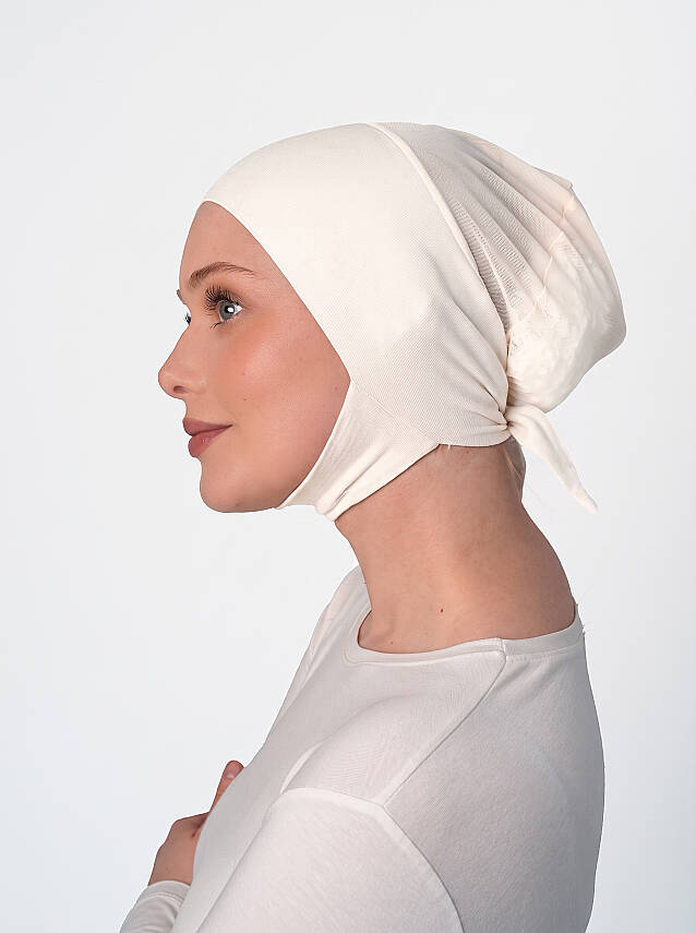 Çene Bantlı Nefes Alan Geçme Bone - 12