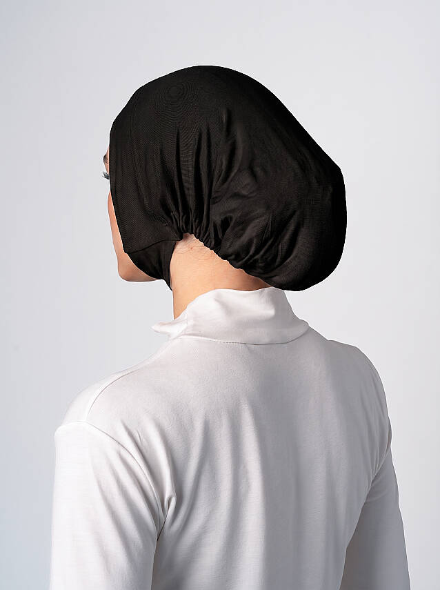 Full Coverage Hijab Underscarf with Chin Cover - 7