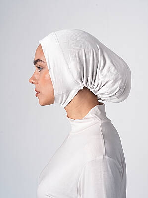 Full Coverage Hijab Underscarf with Chin Cover - 10