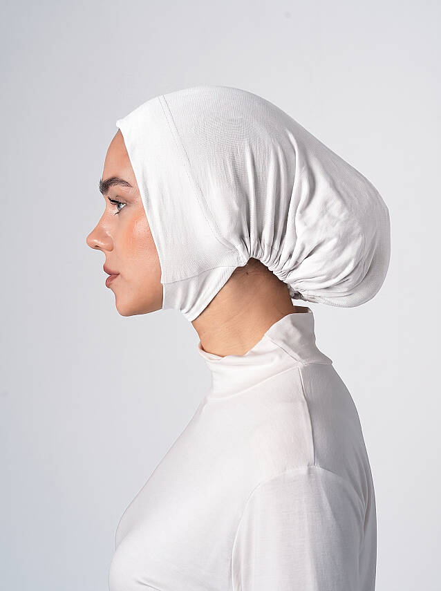 Full Coverage Hijab Underscarf with Chin Cover - 10