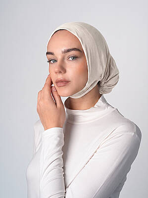 Full Coverage Hijab Underscarf with Chin Cover - 20