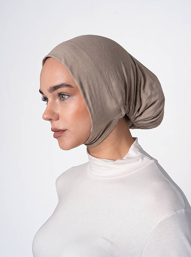 Full Coverage Hijab Underscarf with Chin Cover - 21