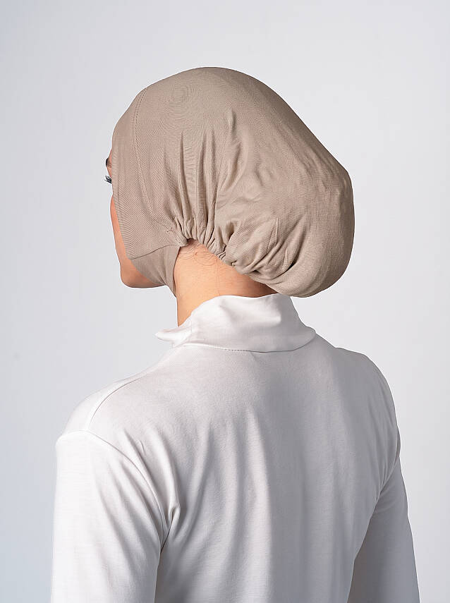 Full Coverage Hijab Underscarf with Chin Cover - 23