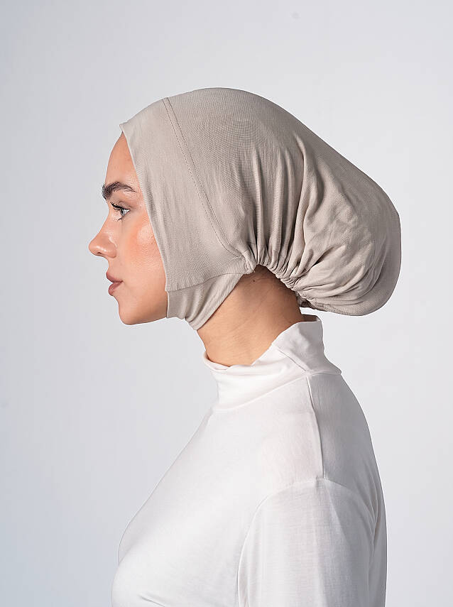 Full Coverage Hijab Underscarf with Chin Cover - 26