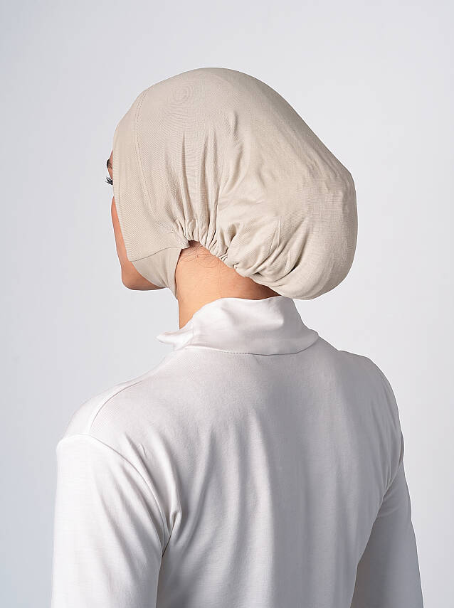 Full Coverage Hijab Underscarf with Chin Cover - 27