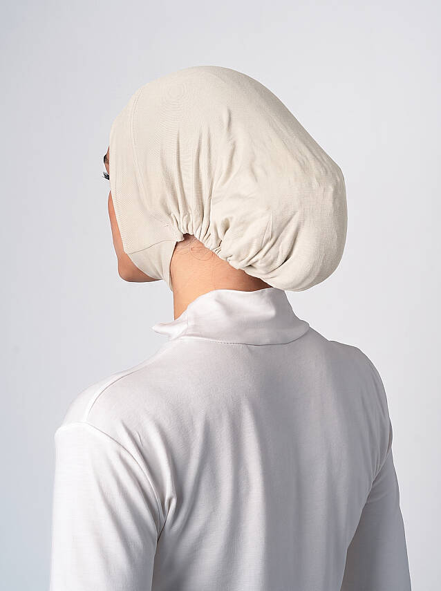 Full Coverage Hijab Underscarf with Chin Cover - 31