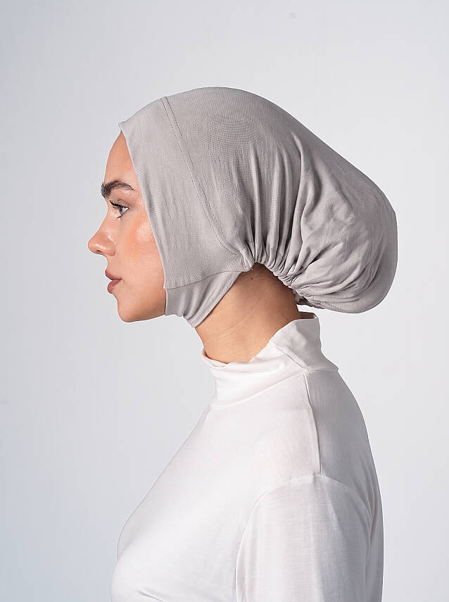 Full Coverage Hijab Underscarf with Chin Cover - 38