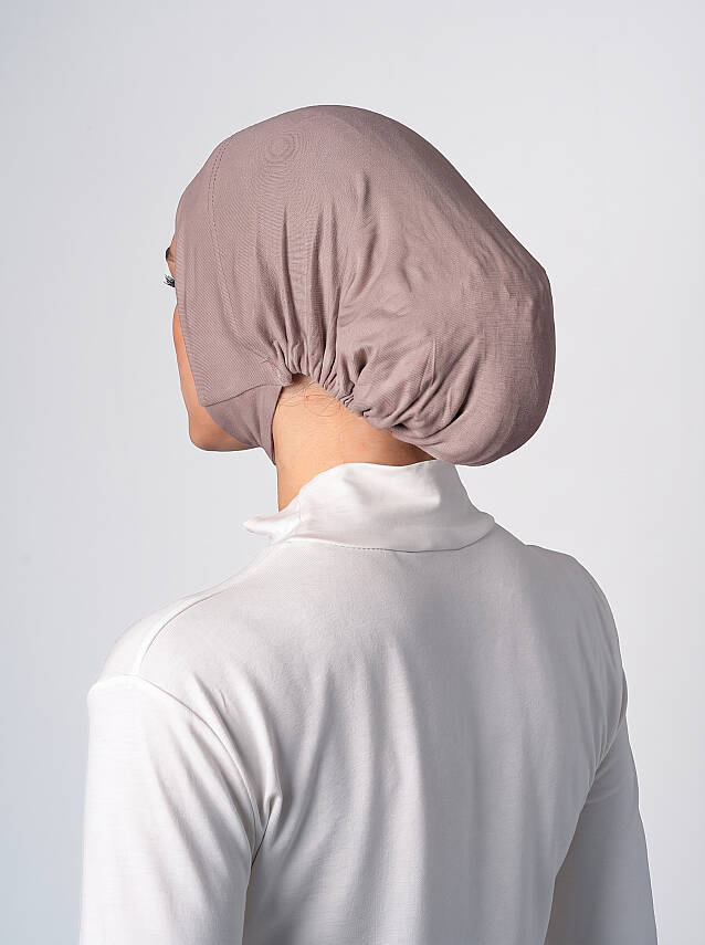 Full Coverage Hijab Underscarf with Chin Cover - 44