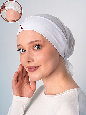 Fileli Kaymaz Fit Bone - Çift Kumaş Silikonlu Bone - 13