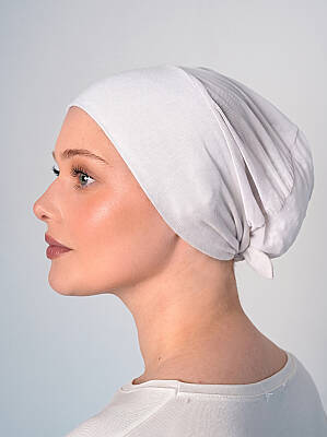 Fileli Kaymaz Fit Bone - Çift Kumaş Silikonlu Bone - 15