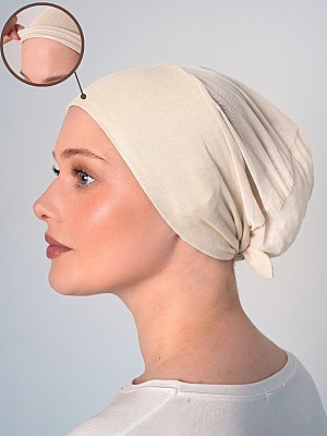 Fileli Kaymaz Fit Bone - Çift Kumaş Silikonlu Bone - 33
