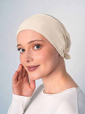 Fileli Kaymaz Fit Bone - Çift Kumaş Silikonlu Bone - 35