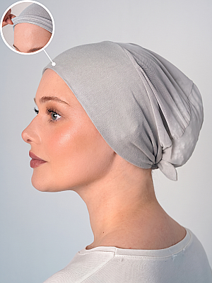 Fileli Kaymaz Fit Bone - Çift Kumaş Silikonlu Bone - 41