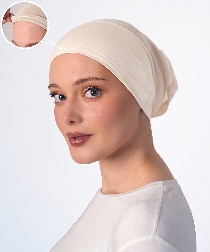Non-Slip Clima Fit Tube Underscarf - Silicone Grip Breathable Fabric - 26