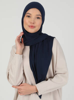 Stretch Viscose Shawl with Zipper Detail - 13