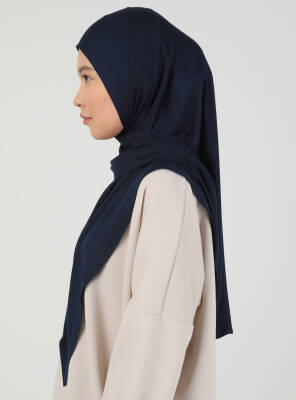 Stretch Viscose Shawl with Zipper Detail - 14