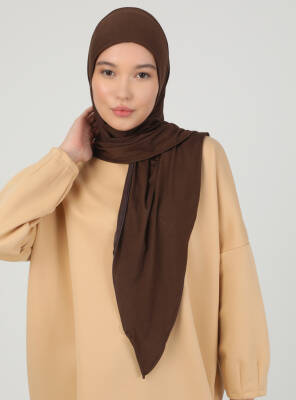 Stretch Viscose Shawl with Zipper Detail - 24