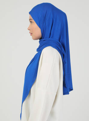 Stretch Viscose Shawl with Zipper Detail - 50