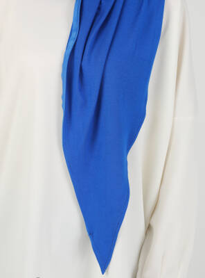 Stretch Viscose Shawl with Zipper Detail - 51