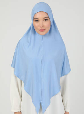 Stretch Viscose Shawl with Zipper Detail - 73