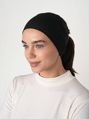 Silicone Grip Bandana with Guipure Lace Detail - 3