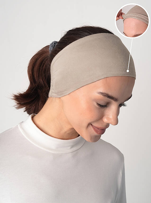 Silicone Grip Bandana with Guipure Lace Detail - 25