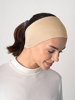Silicone Grip Bandana with Guipure Lace Detail - 32