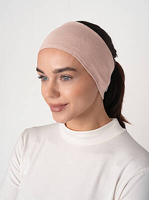 Silicone Grip Bandana with Guipure Lace Detail - 34
