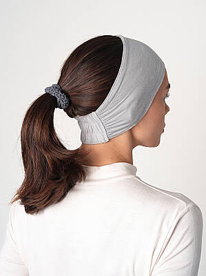 Silicone Grip Bandana with Guipure Lace Detail - 39