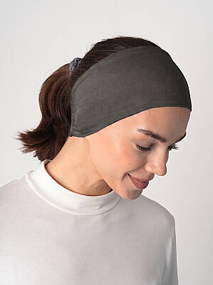 Silicone Grip Bandana with Guipure Lace Detail - 48