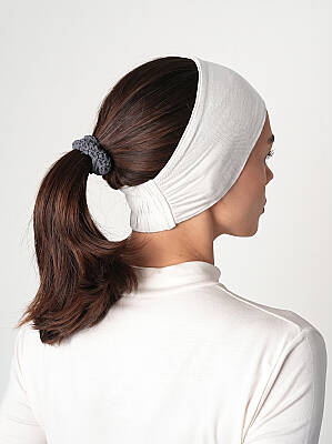 Gipe Detaylı Silikonlu Bandana - 7