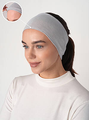 Gipe Detaylı Silikonlu Bandana - 37
