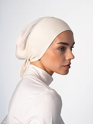 Nefes Alan Tül Detaylı Bone - Clima Fit Bone - 16