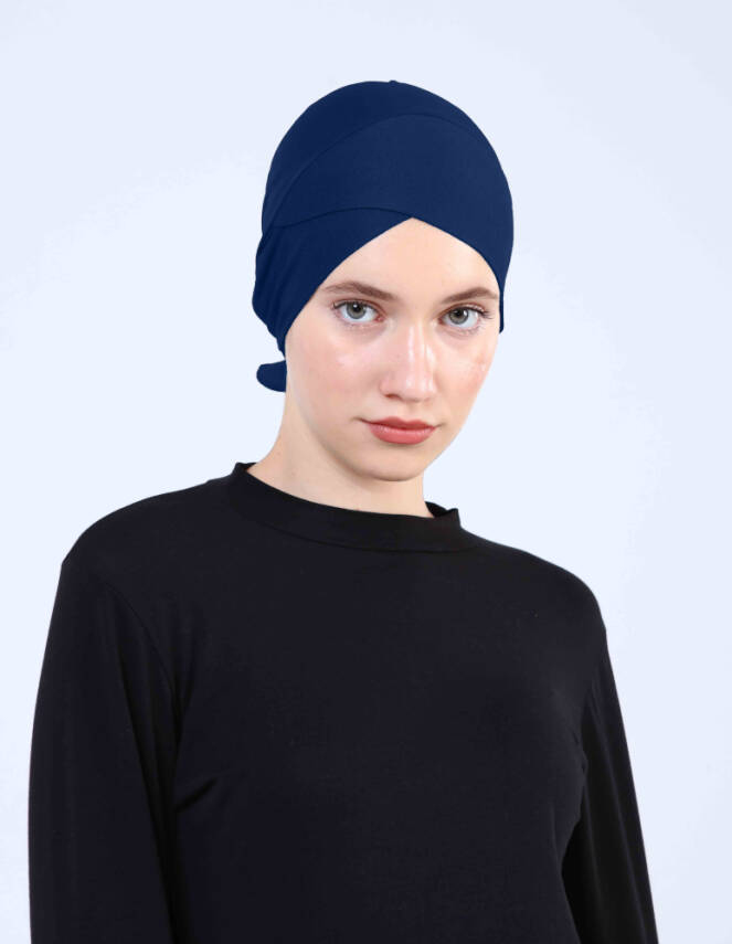 Breathable Criss-Cross Underscarf with Mesh Detail - 10