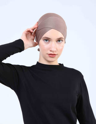 Breathable Criss-Cross Underscarf with Mesh Detail - 23