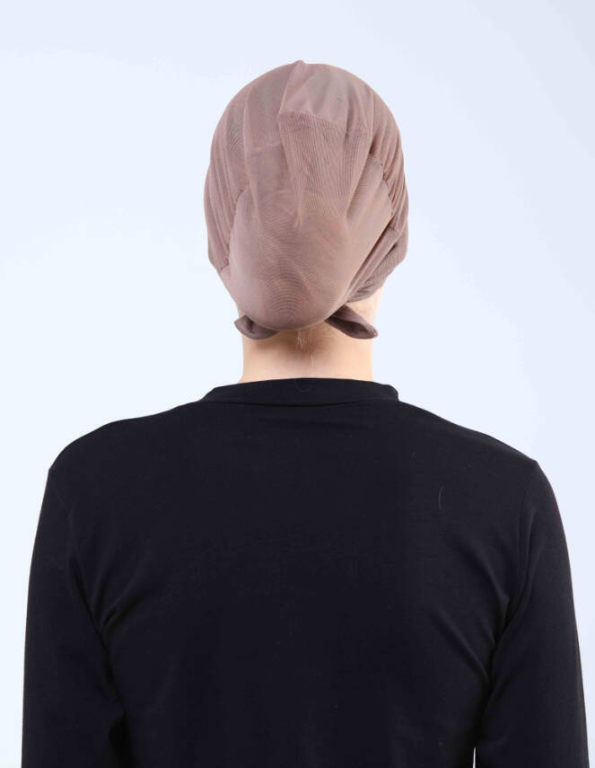 Breathable Criss-Cross Underscarf with Mesh Detail - 27