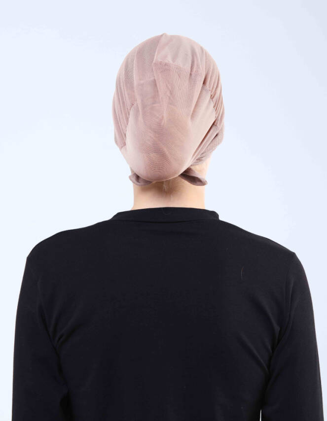 Breathable Criss-Cross Underscarf with Mesh Detail - 30
