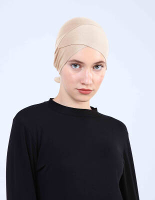 Breathable Criss-Cross Underscarf with Mesh Detail - 34