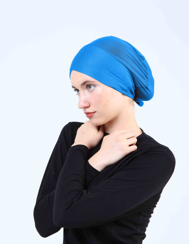 Breathable Criss-Cross Underscarf with Mesh Detail - 41
