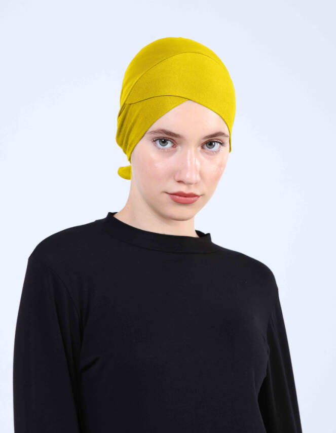 Breathable Criss-Cross Underscarf with Mesh Detail - 52